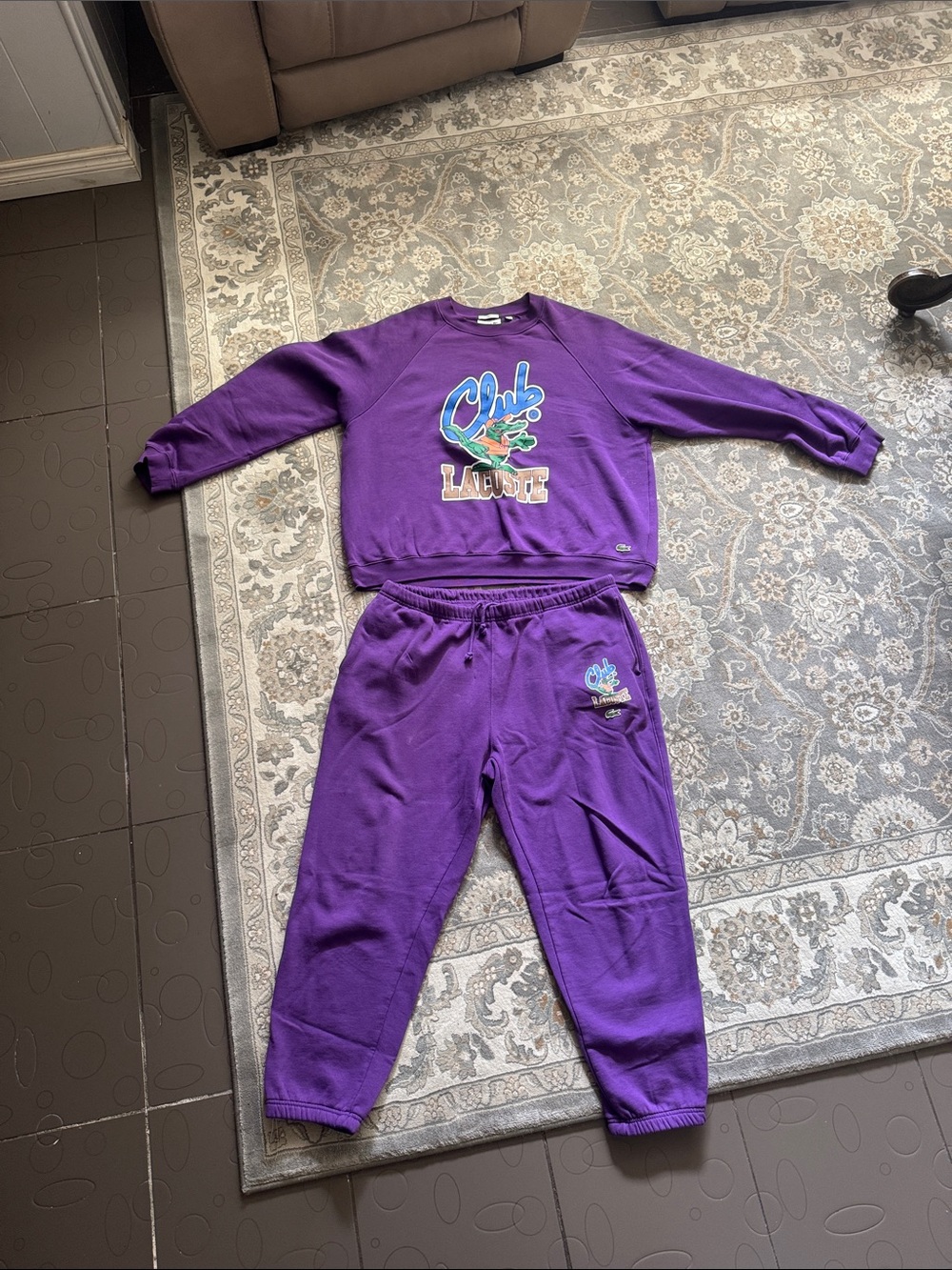 Unisex Lacoste track suit
